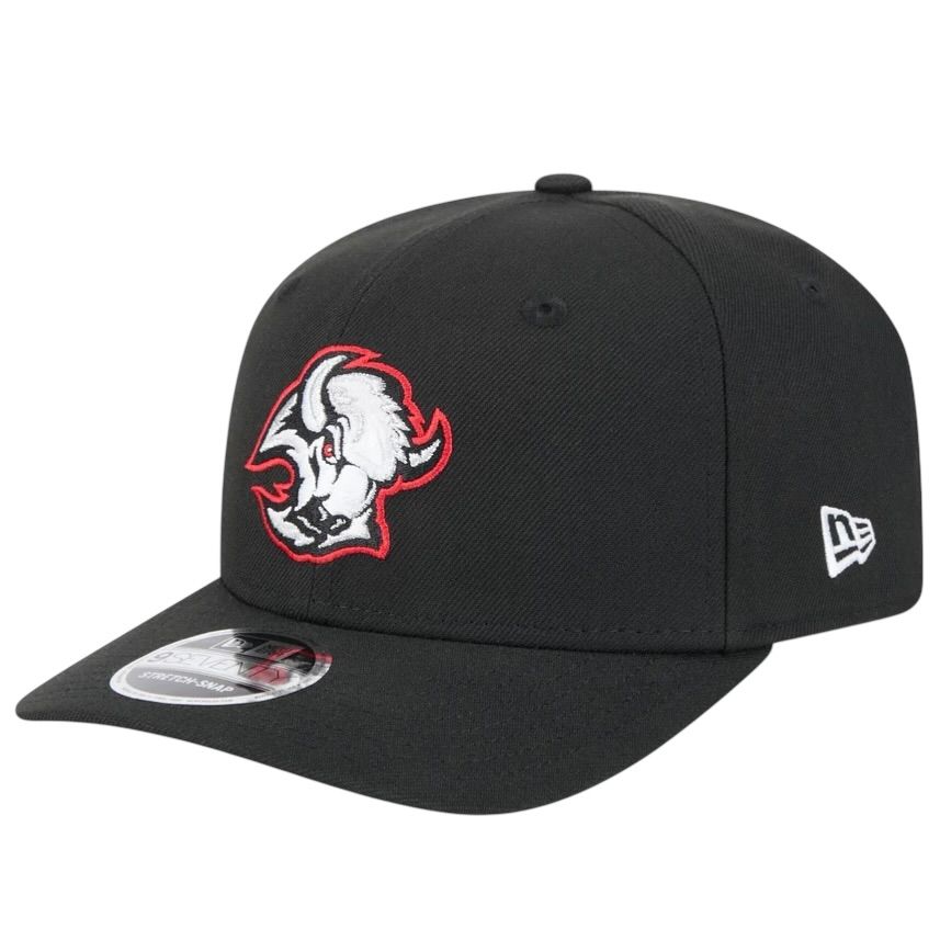 Buffalo Sabres Men's Black New Era 9SEVENTY Stretch-Snap Hat