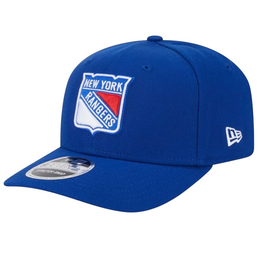 New York Rangers Men's Blue New Era 9SEVENTY Stretch-Snap Hat