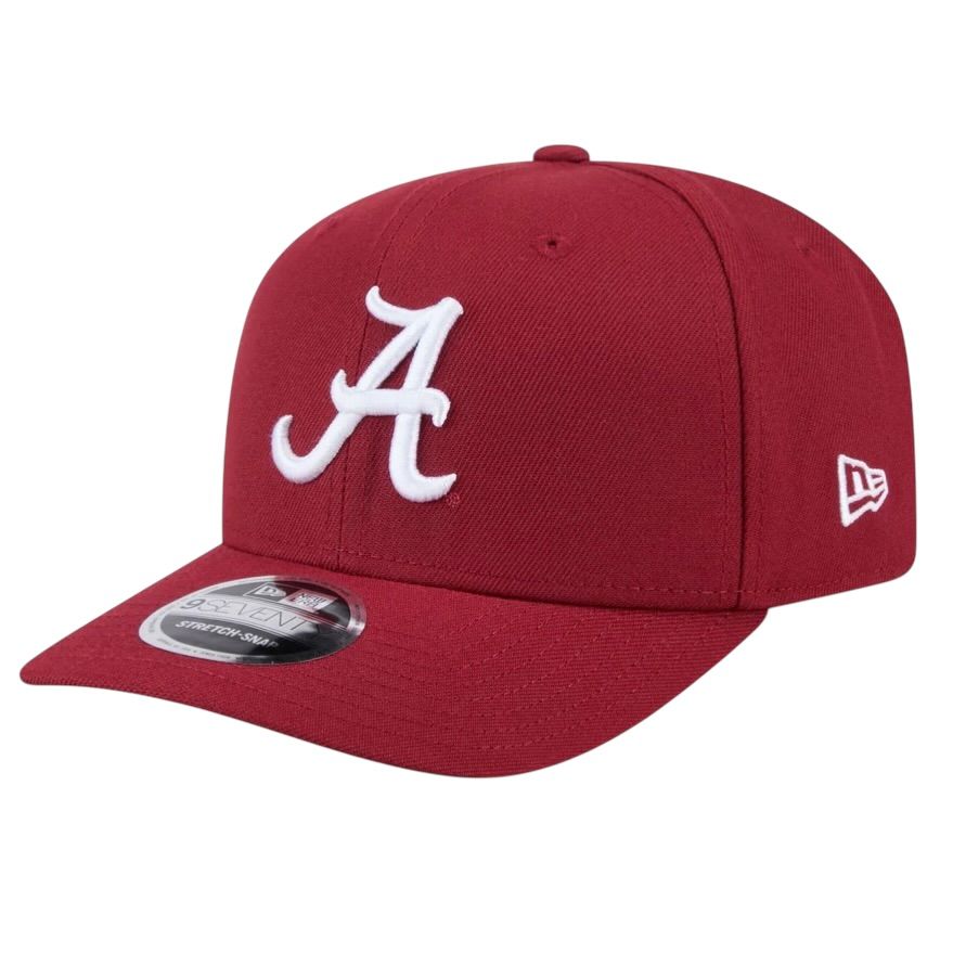 Alabama Crimson Tide Men's Red New Era NCAA 9Seventy Stretch-Snap Hat