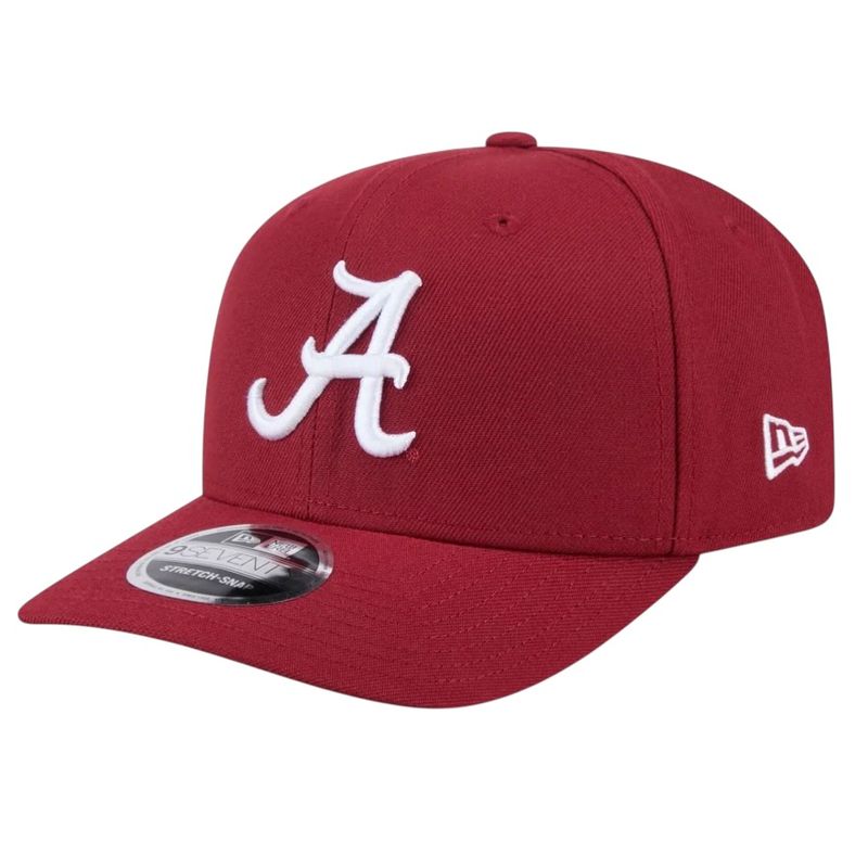 Alabama Crimson Tide Men's Red New Era NCAA 9Seventy Stretch-Snap Hat Alabama Crimson Tide Men's Red New Era NCAA 9Seventy Stretch-Snap Hat