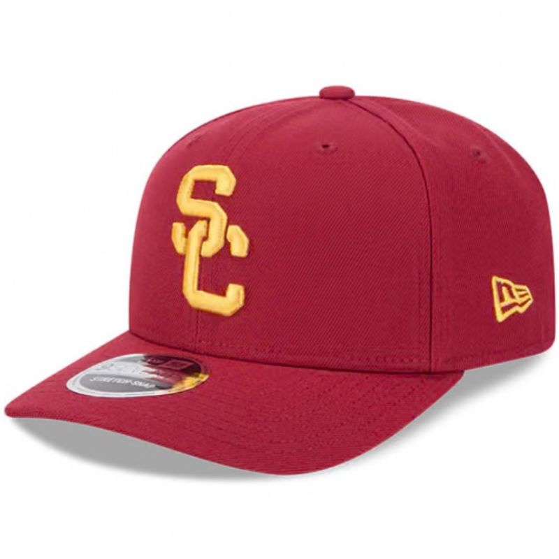 USC Trojans Men's Cardinal New Era NCAA 9Seventy Stretch-Snap Hat