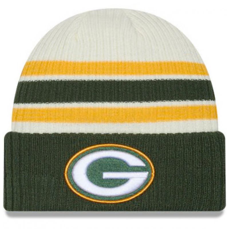 Green Bay Packers Men's Vintage New Era Cuffed Knit Hat Green Bay Packers Men's Vintage New Era Cuffed Knit Hat