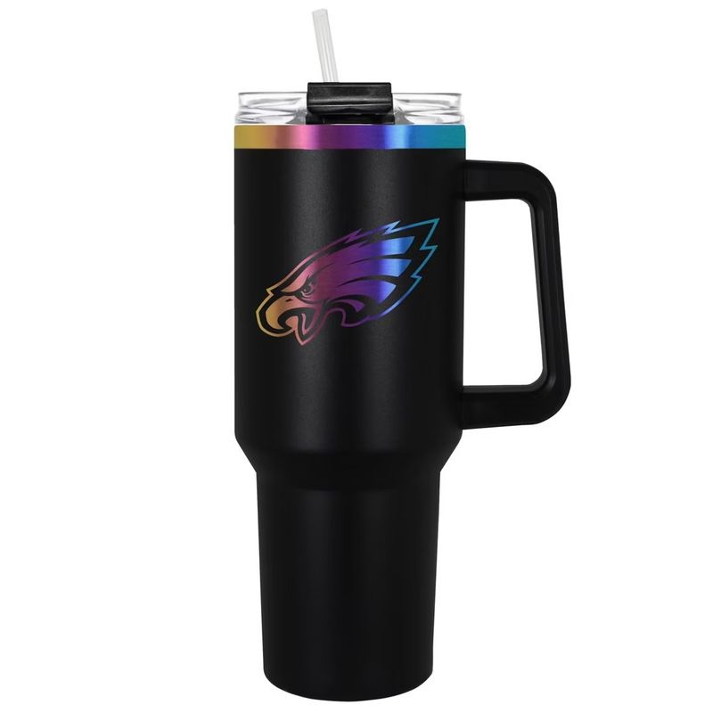 Philadelphia Eagles 40oz Black Radiance Colossus Travel Mug