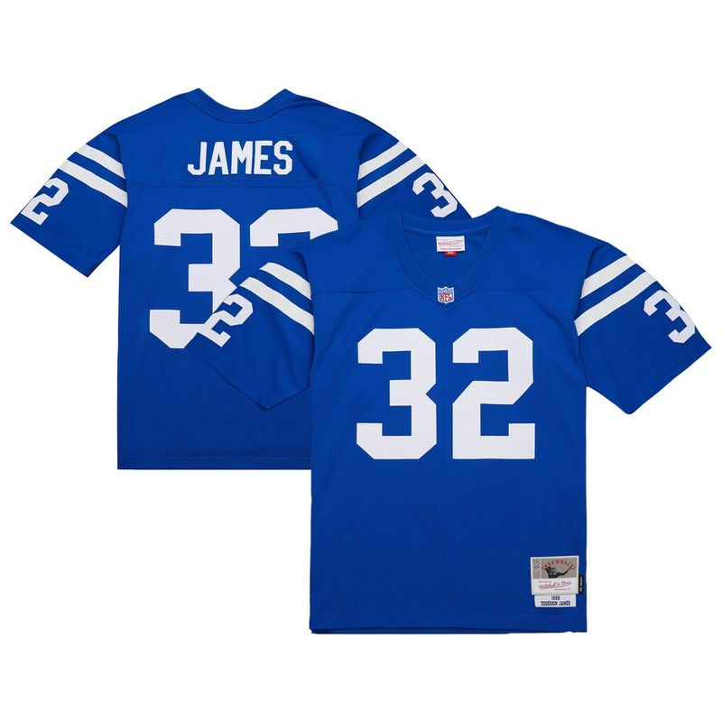 Indianapolis Colts Edgerrin James 1999 Blue Men's Mitchell & Ness Legacy Jersey