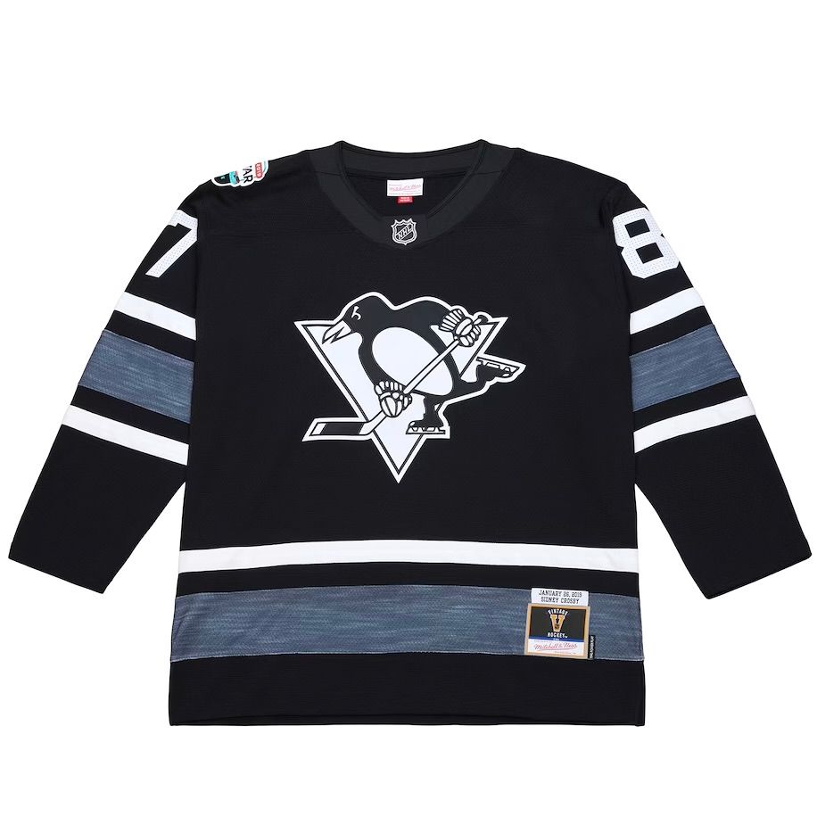 Pittsburgh Penguins Sidney Crosby 2019 Men’s Mitchell & Ness NHL All Star Game Black Power Play Jersey