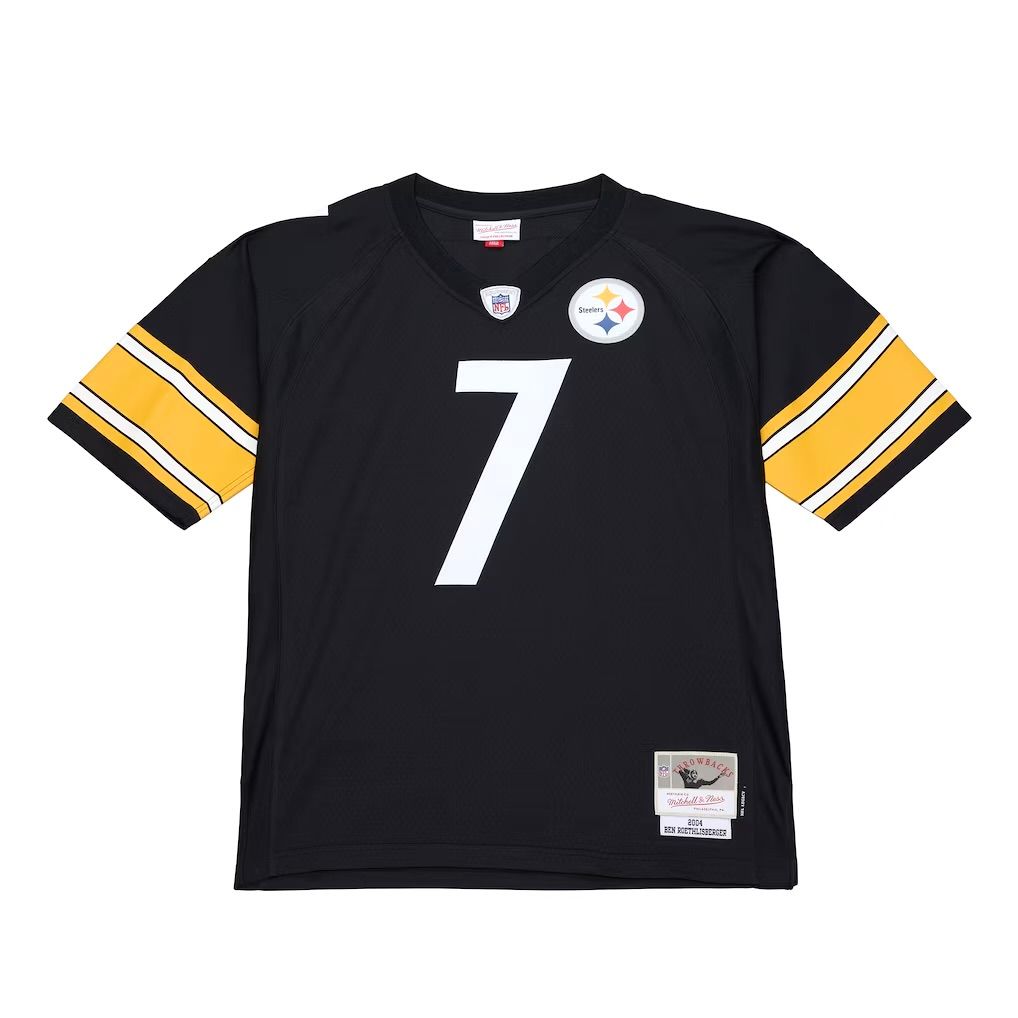 Pittsburgh Steelers Ben Roethlisberger 2003 Black Men's Mitchell & Ness Legacy Jersey