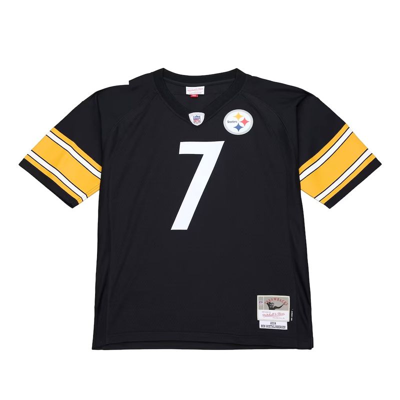 Pittsburgh Steelers Ben Roethlisberger 2003 Black Men's Mitchell & Ness Legacy Jersey
