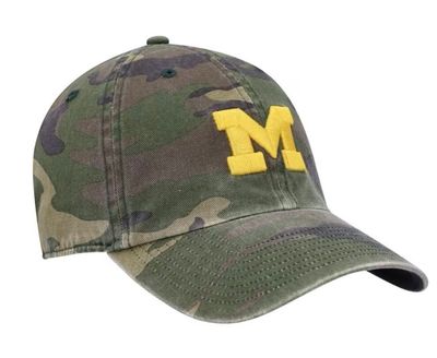 Michigan Wolverines Men’s Camo 47 Brand Clean Up Adjustable Hat Michigan Wolverines Men’s Camo 47 Brand Clean Up Adjustable Hat