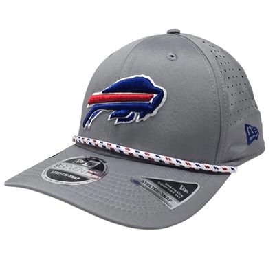Buffalo Bills Men's Gray Sport New Era 9Seventy Stretch-Snap Hat Buffalo Bills Men's Gray Sport New Era 9Seventy Stretch-Snap Hat