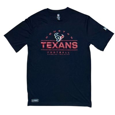 Houston Texans Men’s New Era Blitz Lightning Dri-Tek Combine Training T-Shirt Houston Texans Men’s New Era Blitz Lightning Dri-Tek Combine Training T-Shirt