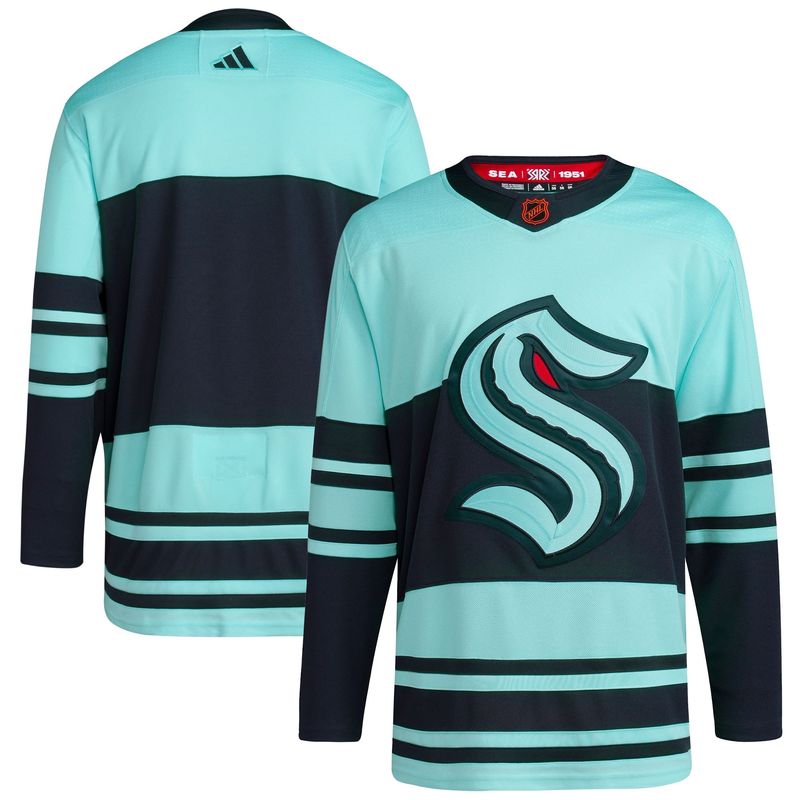 Seattle Kraken Men's Adidas Reverse Retro 2.0 Hockey Jersey