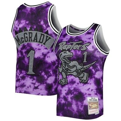 Toronto Raptors Tracy McGrady 1998-99 Men’s Galaxy Mitchell & Ness Swingman Jersey
