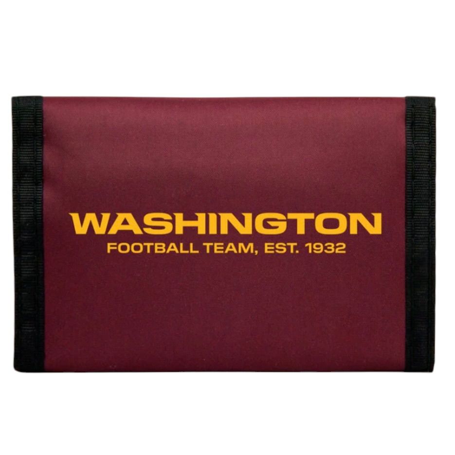 Washington Commanders Nylon Tri-Fold Wallet