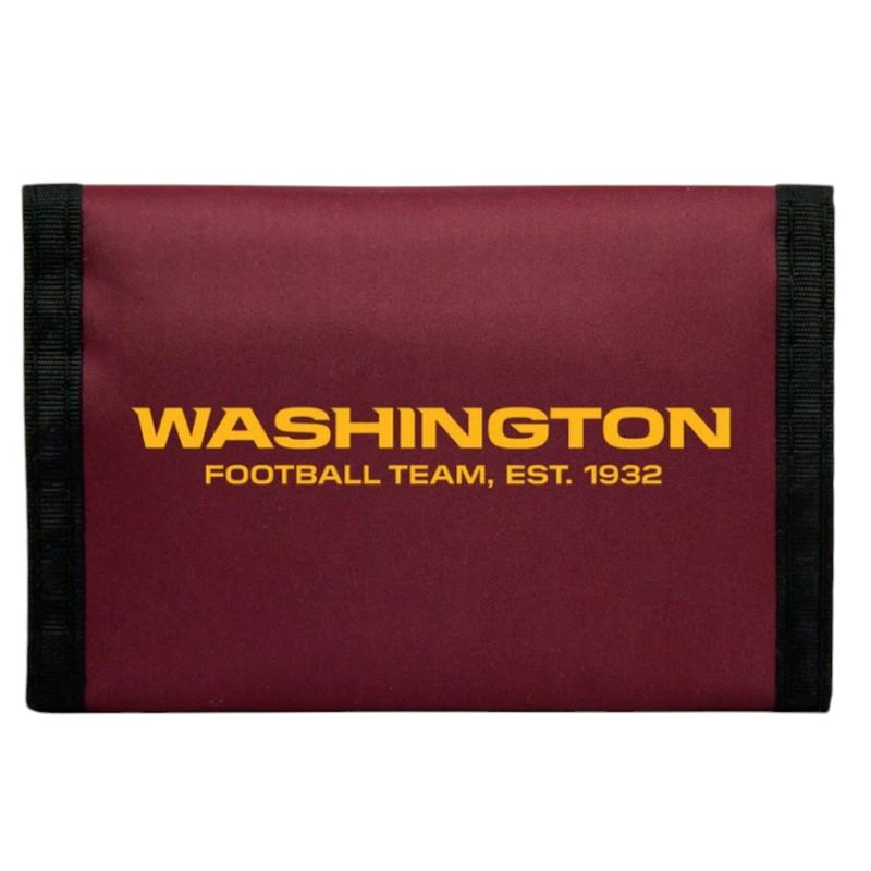 Washington Commanders Nylon Tri-Fold Wallet