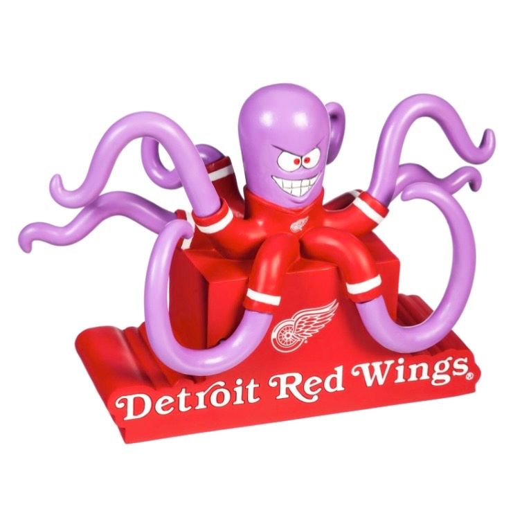Detroit Red Wings Mascot Statue