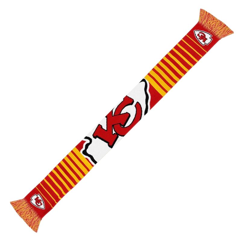 Kansas City Chiefs Big Logo Adult Knit Scarf