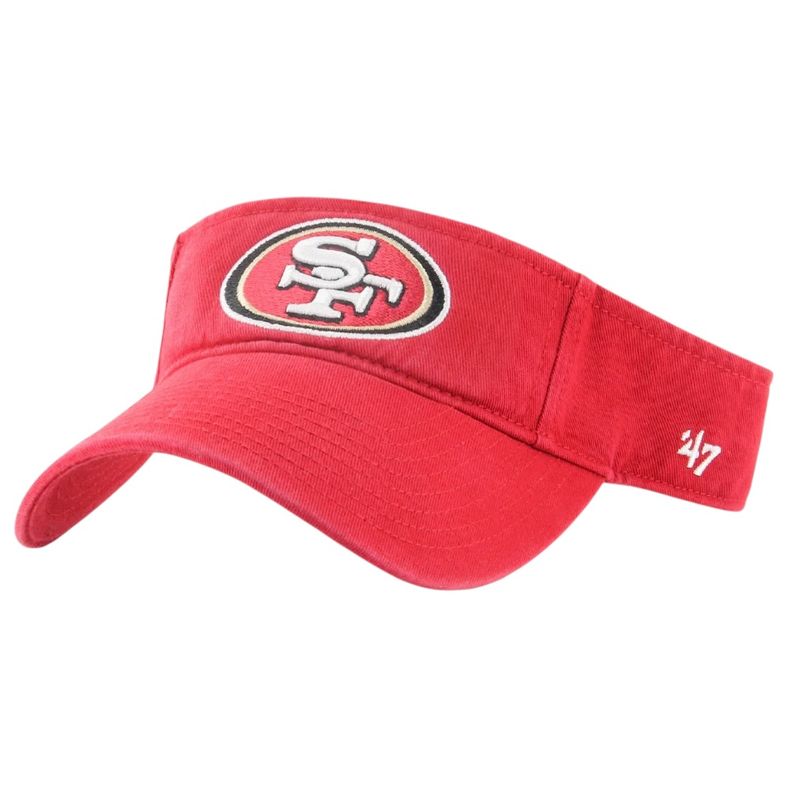 San Francisco 49ers Men’s Red 47 Brand Sideline Visor San Francisco 49ers Men’s Red 47 Brand Sideline Visor