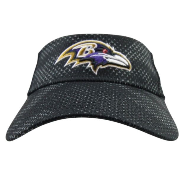 Baltimore Ravens Men’s Black New Era Sideline Adjustable Visor Baltimore Ravens Men’s Black New Era Sideline Adjustable Visor