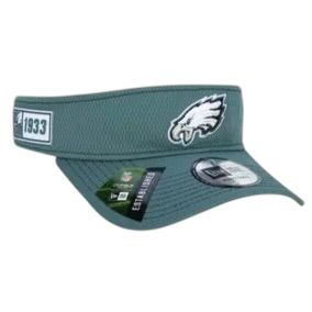Philadelphia Eagles Men’s Green New Era Sideline Adjustable Visor Philadelphia Eagles Men’s Green New Era Sideline Adjustable Visor