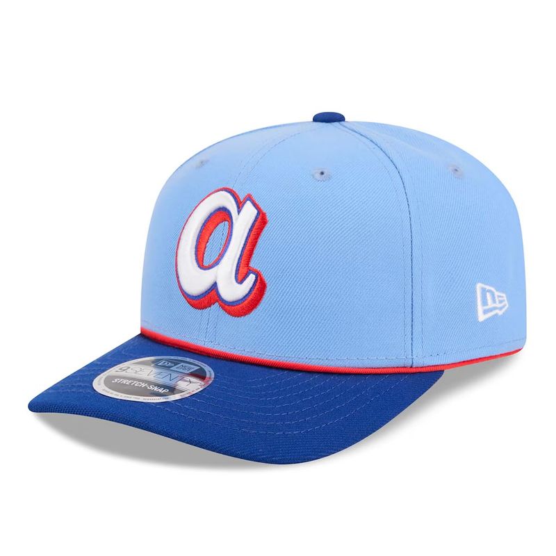 Atlanta Braves Men's Navy New Era City Connect 9Seventy Stretch-Snap Hat