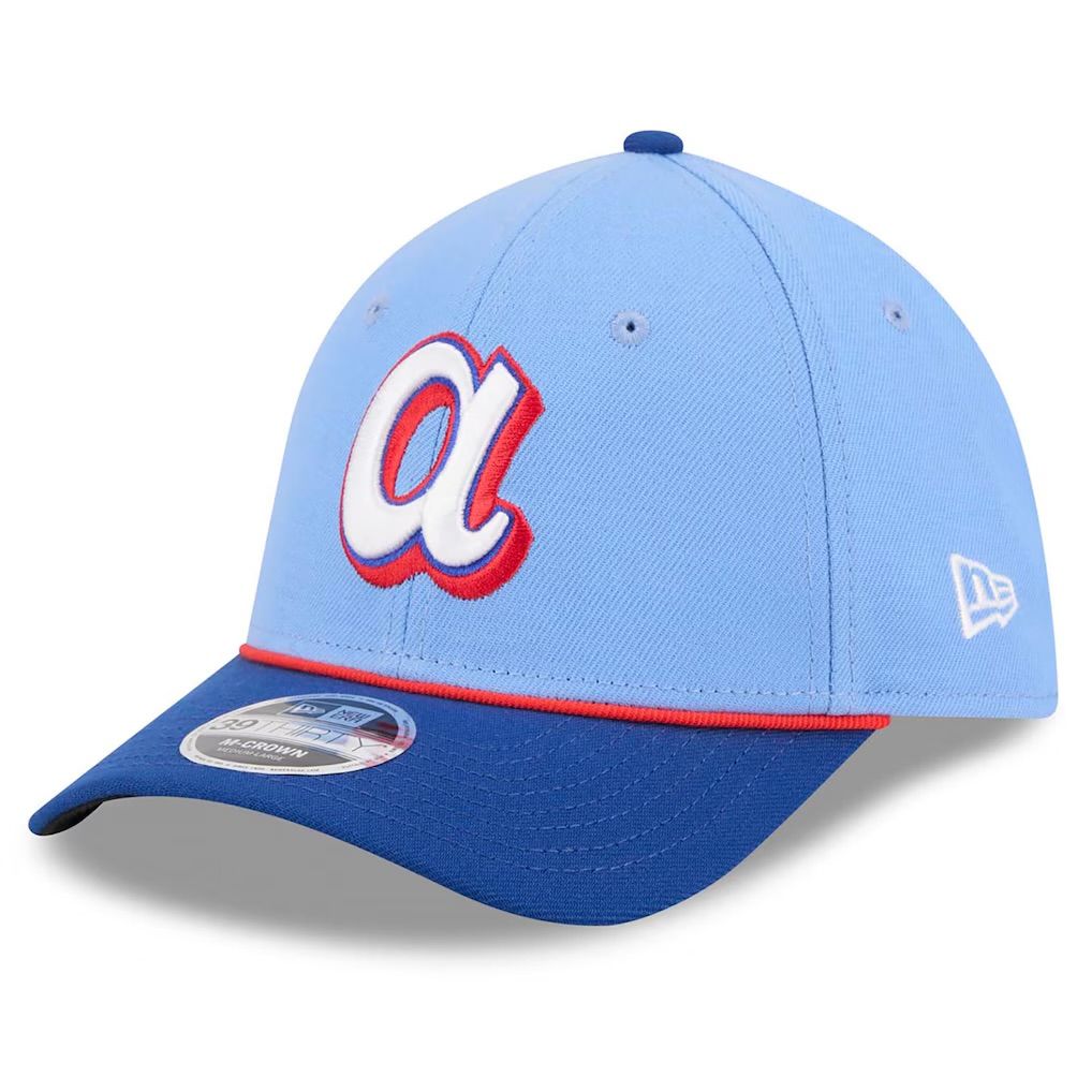 Atlanta Braves Men's Light Blue New Era City Connect 9Seventy Stretch-Snap Hat