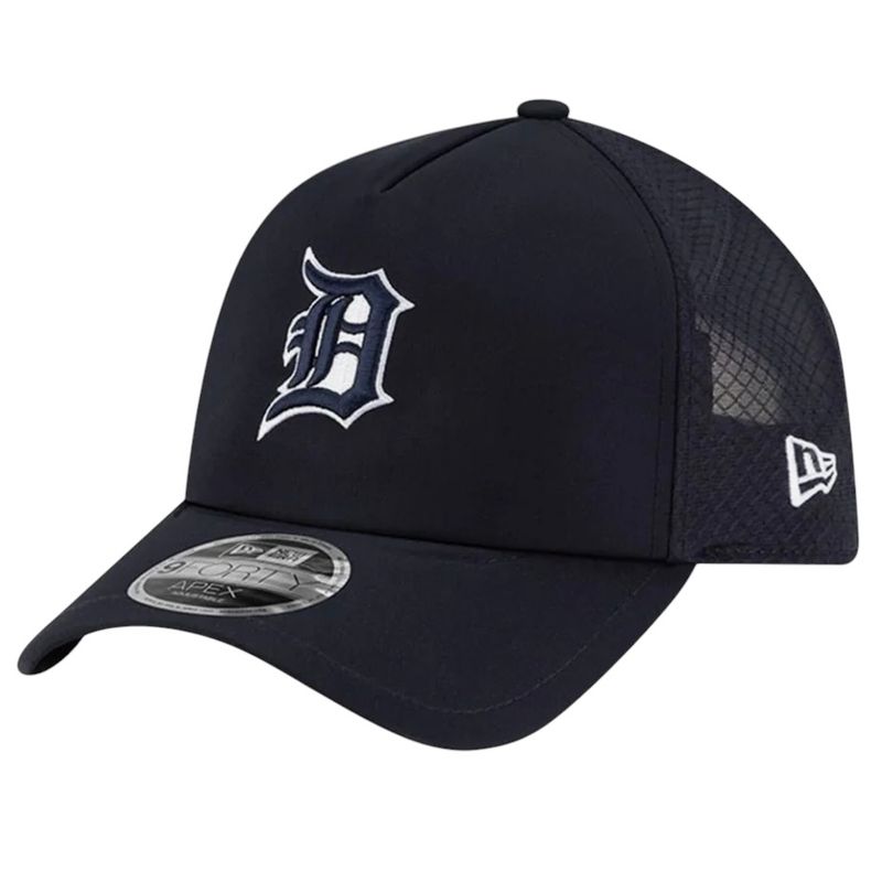 Detroit Tigers Men's Navy New Era MLB 2026 Batting Practice Apex 9FORTY Hat