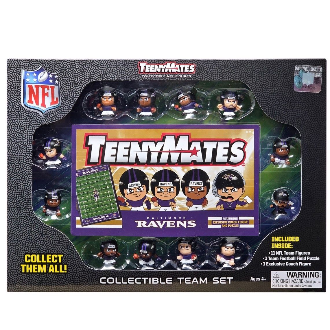 Baltimore Ravens TeenyMates Team Figurine Set