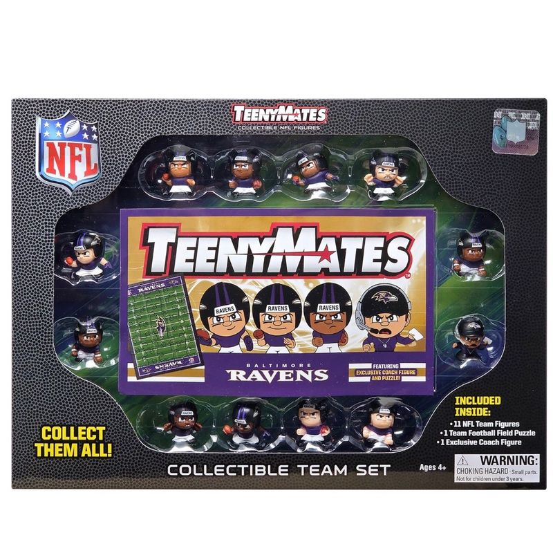Baltimore Ravens TeenyMates Team Figurine Set