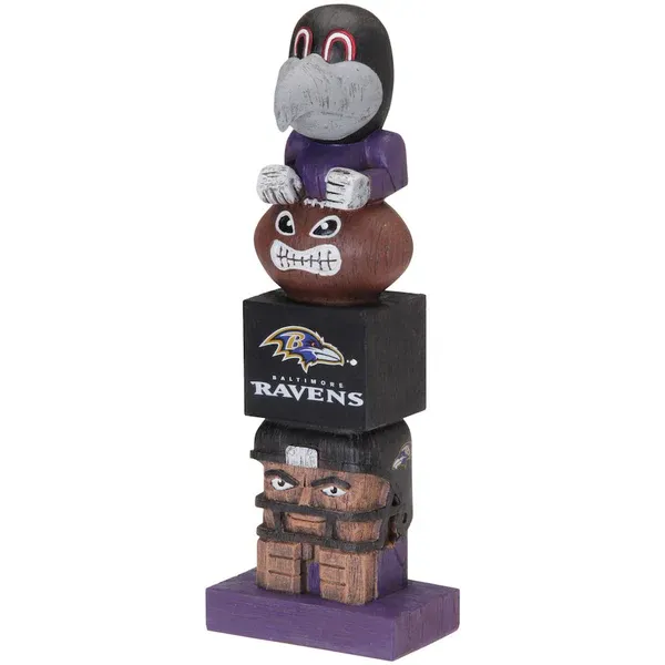 Baltimore Ravens Tiki Totem Team Statue