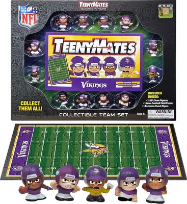 Minnesota Vikings TeenyMates Team Figurine Set