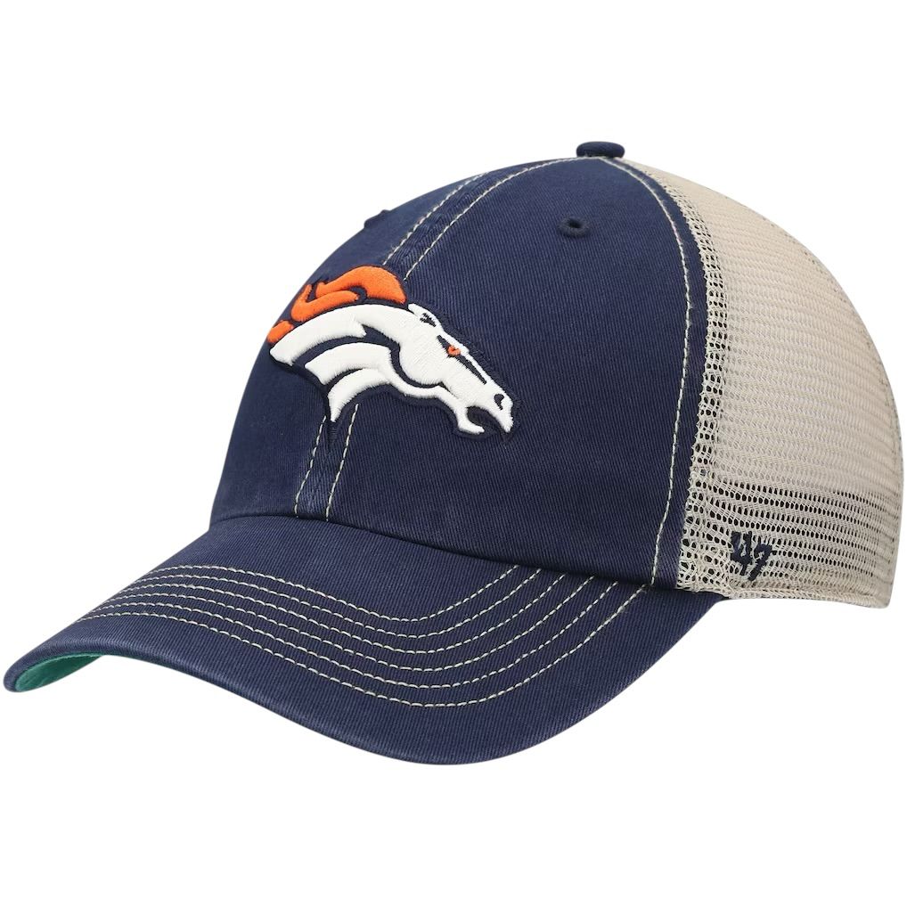 Denver Broncos Men’s Trawler 47 Brand Clean Up Adjustable Hat
