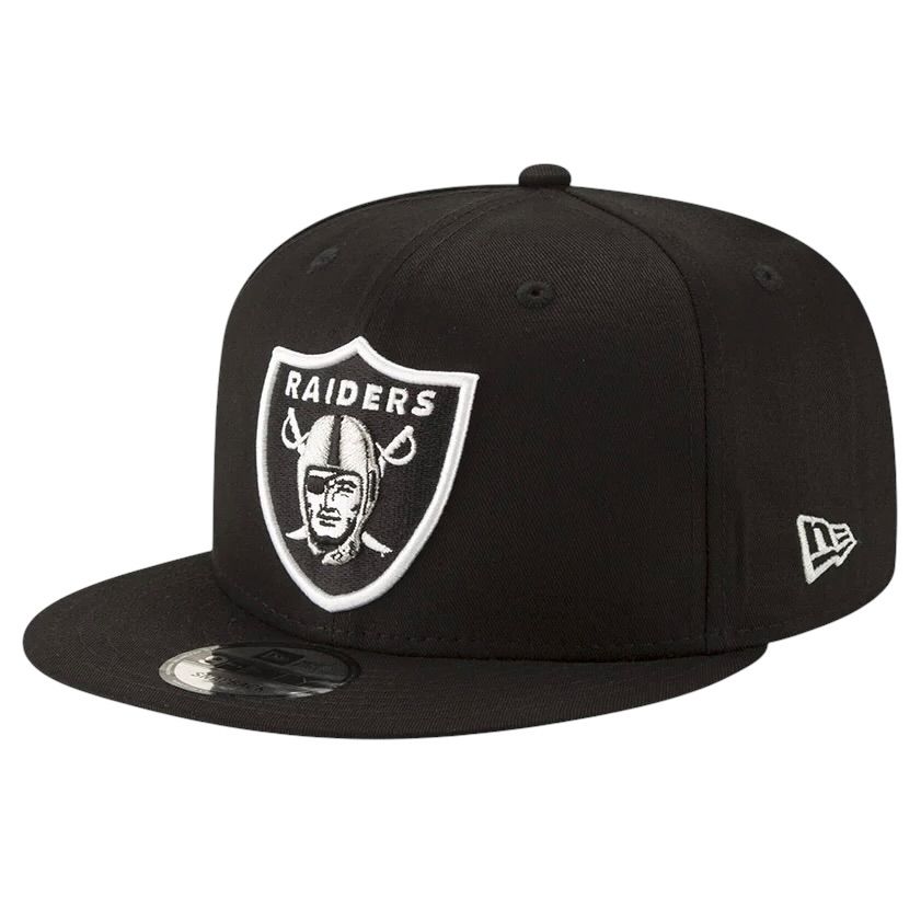 Las Vegas Raiders Men’s Black Basic New Era NFL 9FIFTY Snapback Hat