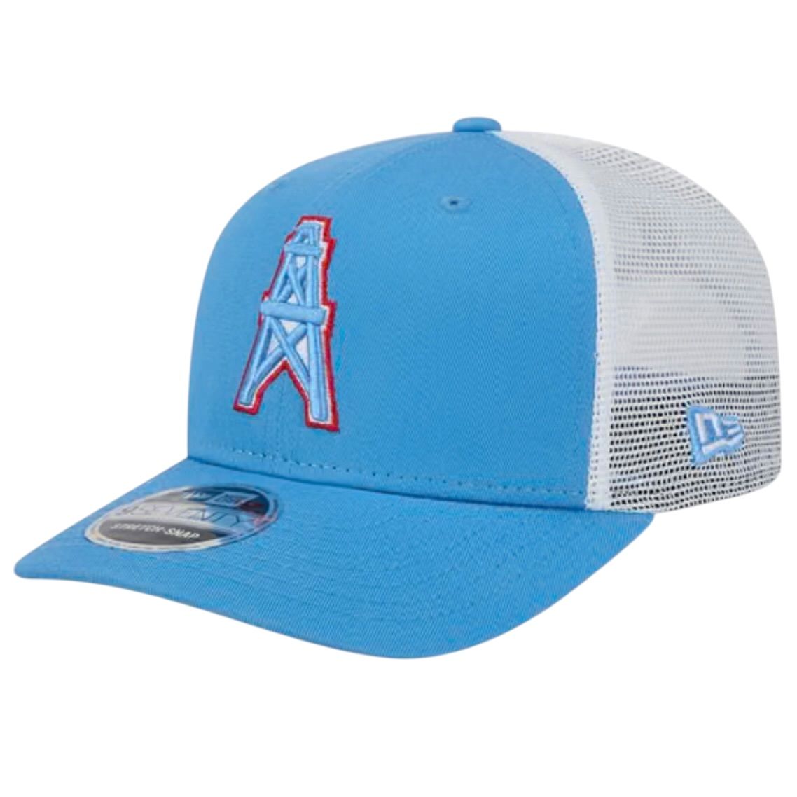 Houston Oilers Men's Baby Blue New Era NFL 9Seventy Stretch-Snap Hat