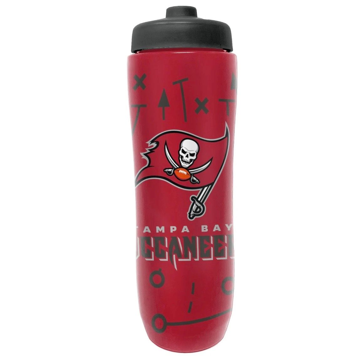 Tampa Bay Buccaneers 34oz Squeezy Water Bottle