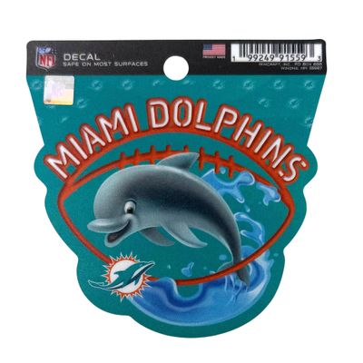 Miami Dolphins 3 Miami Dolphins 3" x 3" Decal