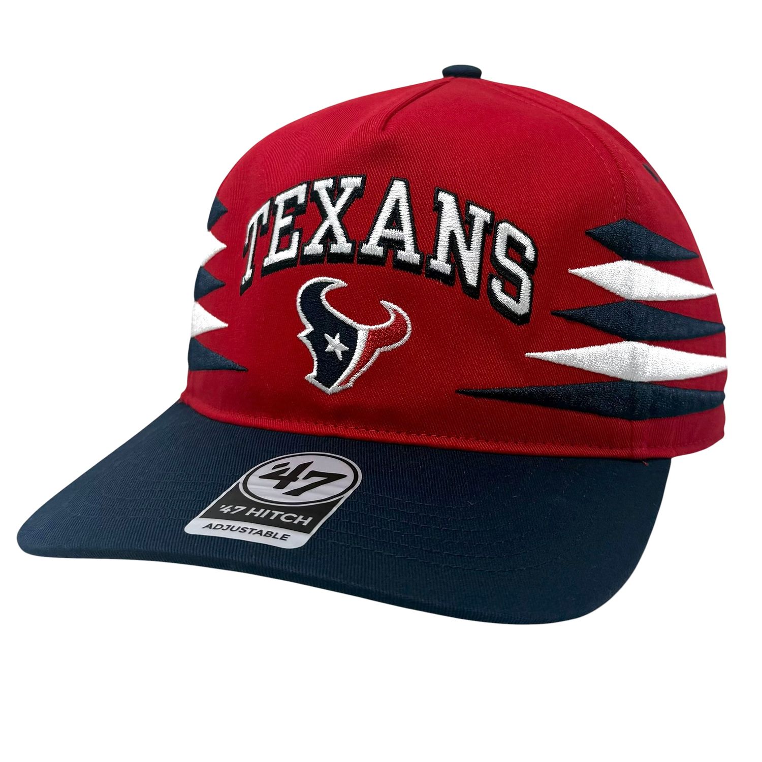 Houston Texans Men’s Red Diamond Cut 47 Brand Snapback Hat