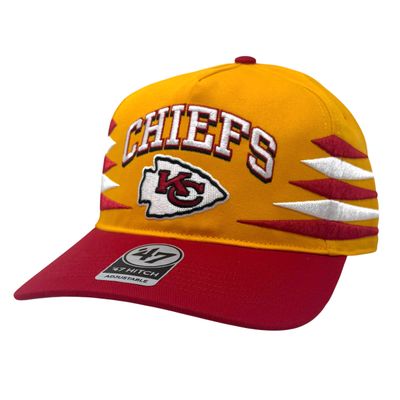 Kansas City Chiefs Men’s Yellow Diamond Cut 47 Brand Snapback Hat