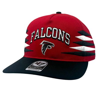 Atlanta Falcons Men’s Red Diamond Cut 47 Brand Snapback Hat