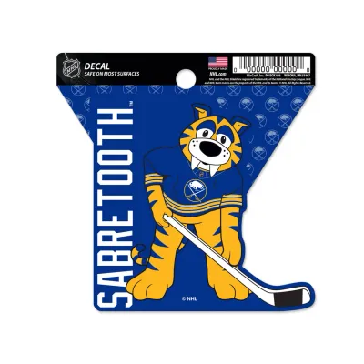 Buffalo Sabres Sabretooth 3 Buffalo Sabres Sabretooth 3" x 3" Decal