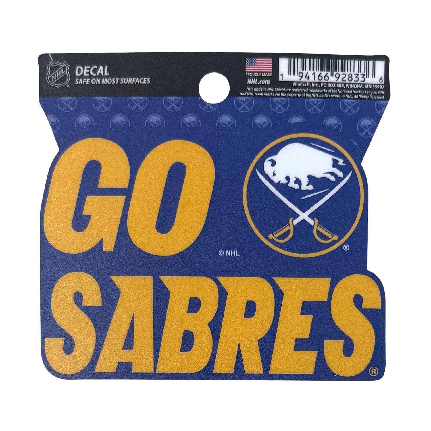 Buffalo Sabres 3" x 3" Decal