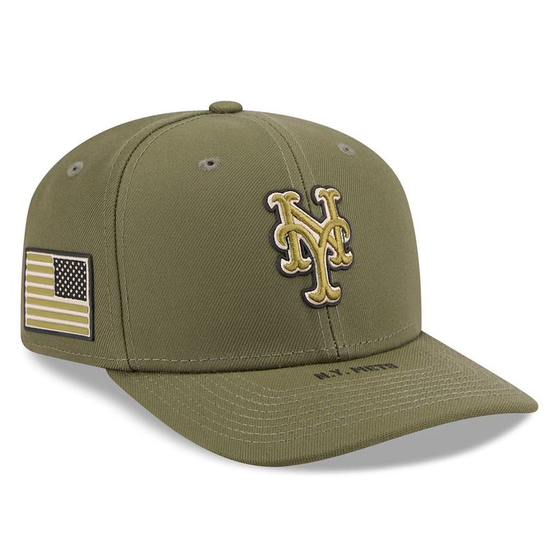 New York Mets Men's Olive 2026 Armed Forces Day 9SEVENTY Adjustable Hat New York Mets Men's Olive 2026 Armed Forces Day 9SEVENTY Adjustable Hat