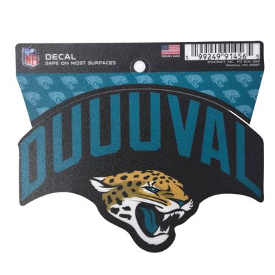 Jacksonville Jaguars Duval 3" x 3" Decal