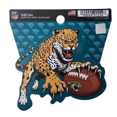 Jacksonville Jaguars 3" x 3" Decal