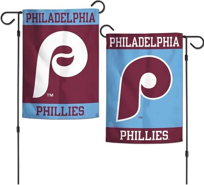 Philadelphia Phillies 12.5" x 18" Premium 2-Sided Garden Flag