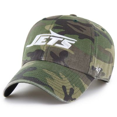 New York Jets Men’s Camo 47 Clean Up Adjustable Hat