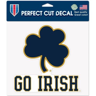 Notre Dame Fighting Irish Go Irish 4 Notre Dame Fighting Irish Go Irish 4" x 4" Perfect Cut Color Decal
