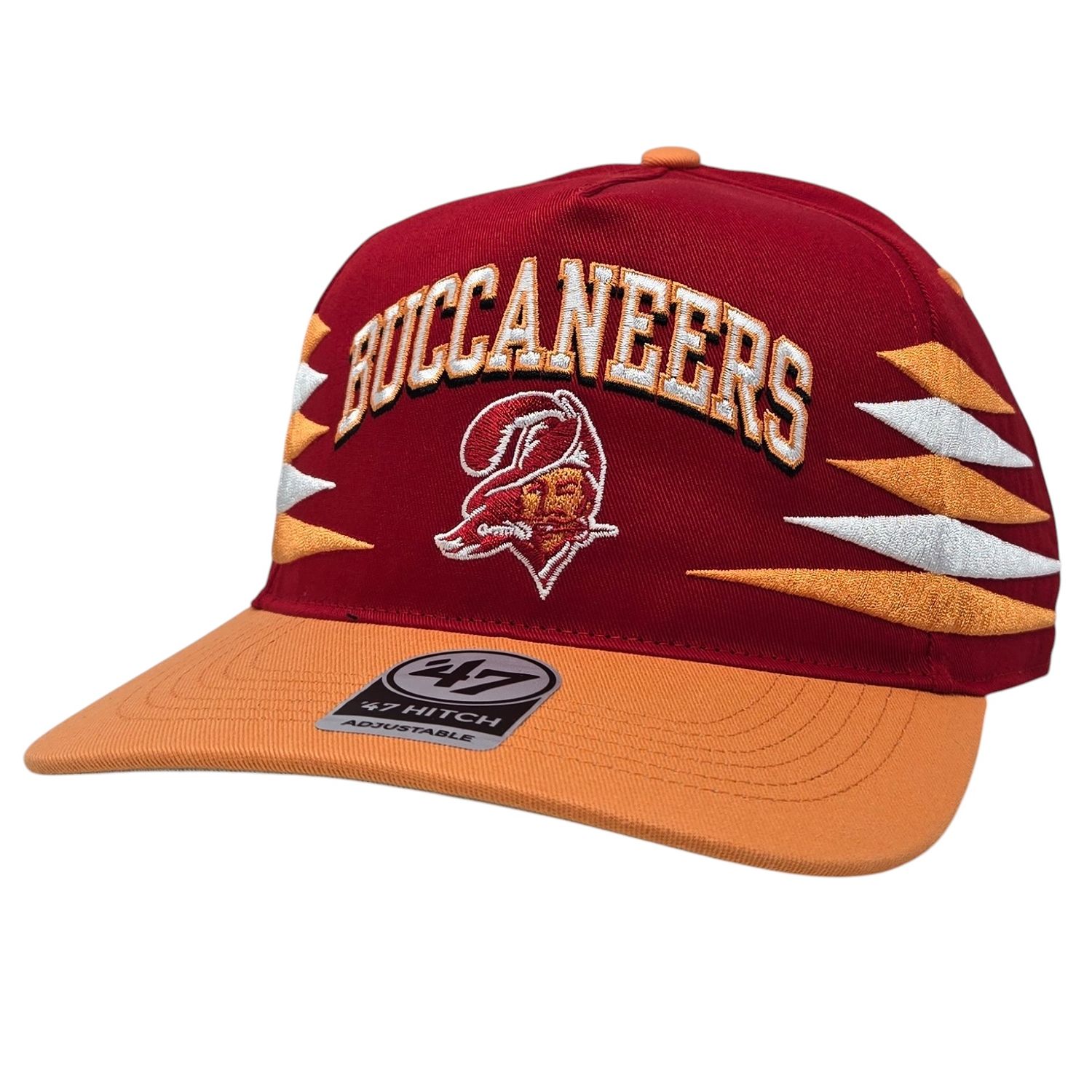 Tampa Bay Buccaneers Men’s Red Diamond Cut 47 Brand Snapback Hat Tampa Bay Buccaneers Men’s Red Diamond Cut 47 Brand Snapback Hat