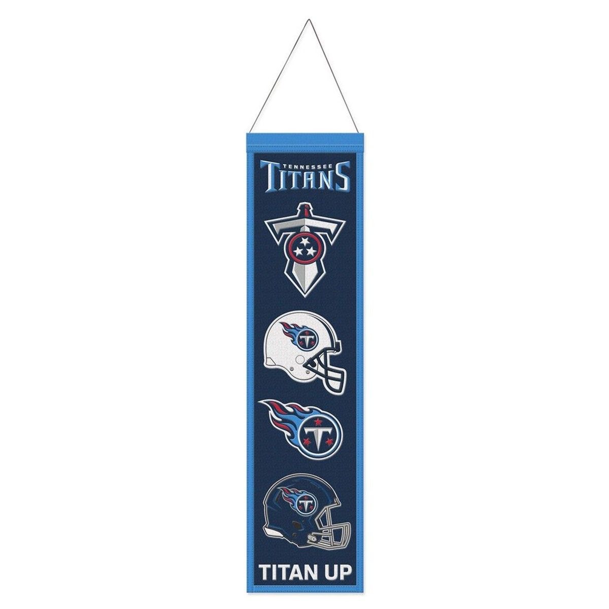 Tennessee Titans  8” x 32” Heritage Banner
