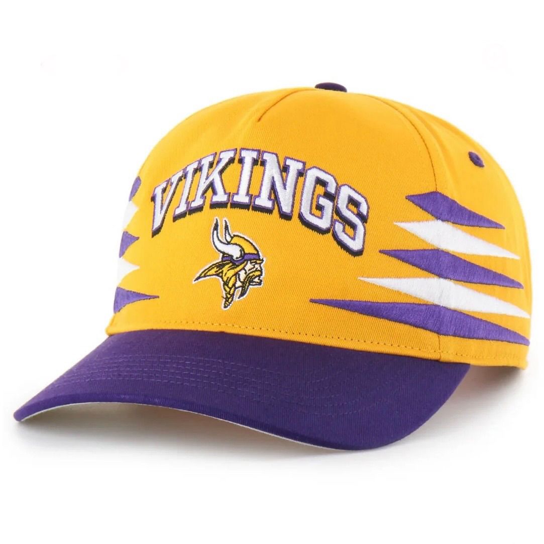 Minnesota Vikings Men’s Yellow Diamond Cut 47 Brand Snapback Hat