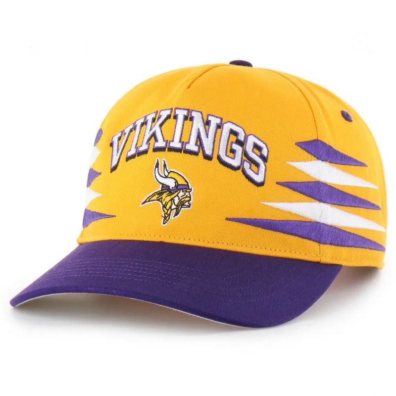 Minnesota Vikings Men’s Yellow Diamond Cut 47 Brand Snapback Hat Minnesota Vikings Men’s Yellow Diamond Cut 47 Brand Snapback Hat